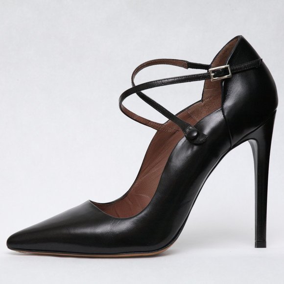 Tabitha Simmons Mari Black Kid - Picture 4 of 8